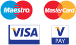 Major Credit Cards accepted Logos